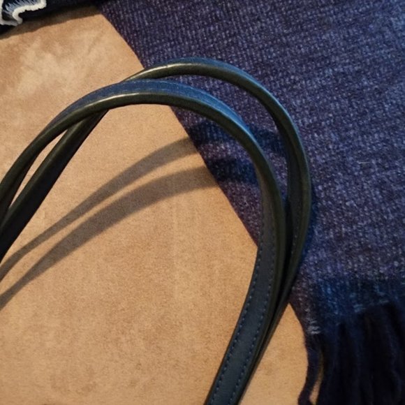 Tory Burch Leather Block T Brogue Tote - Picture 5 of 14